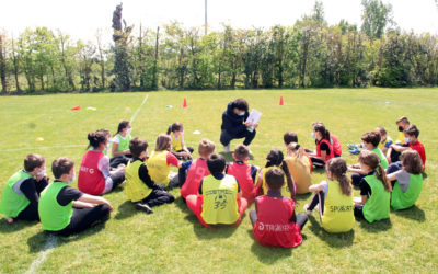 Foot à l’école. Le FC Mordelles et l’Immaculée ont lancé le cycle “Balle au Pied”