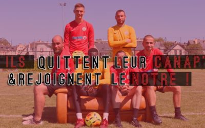 Seniors Masculins. Découvrez les 6 nouvelles recrues.