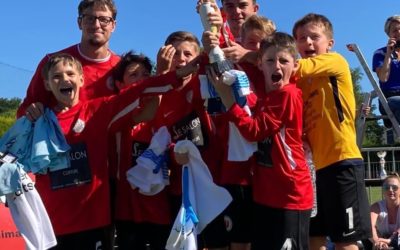 Les U11 du FC Mordelles vainqueurs du tournoi de Calan !