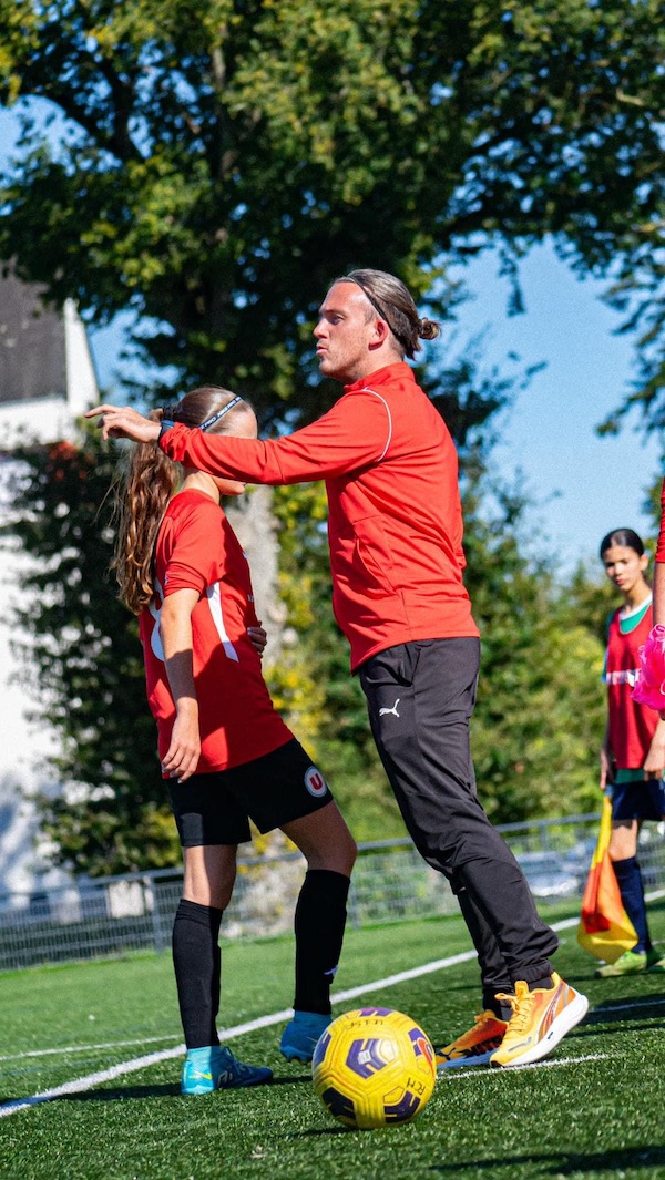 Mathys Aubry, Responsable section féminine au FC Mordelles.