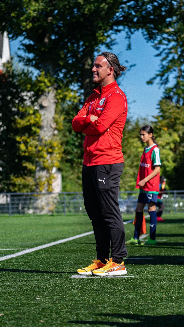 Mathys Aubry, Responsable section féminine au FC Mordelles.