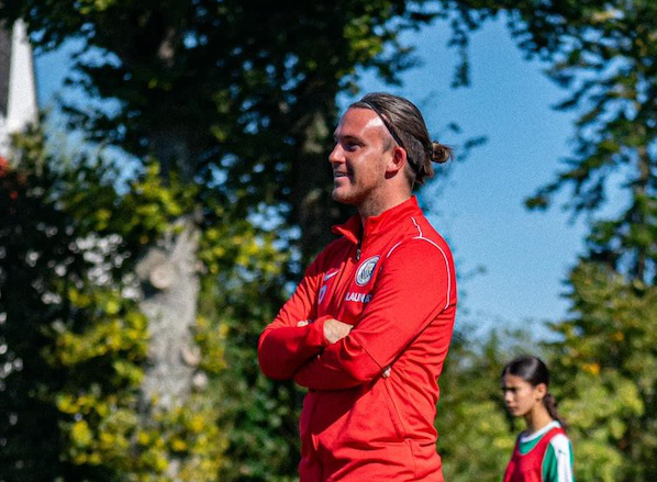 Mathys Aubry, nouveau responsable de la section féminine au FC Mordelles